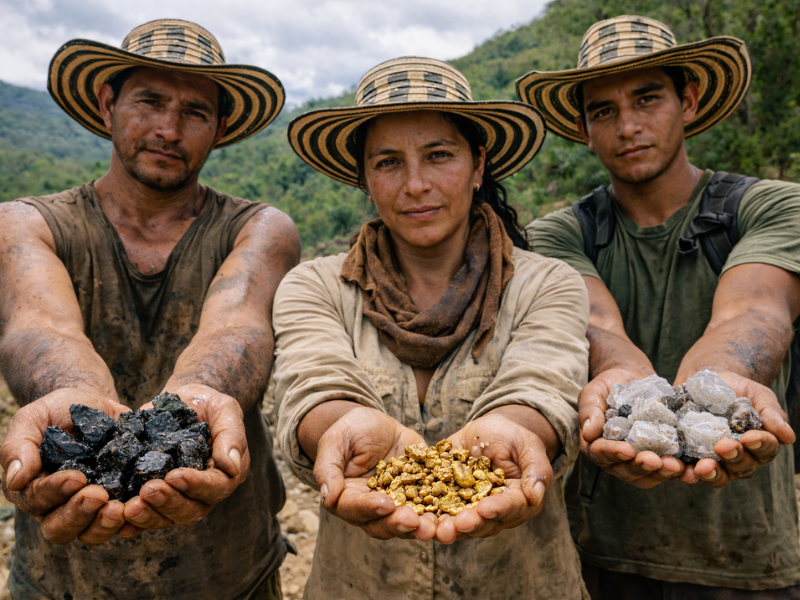 TIPO DE MATERIALES EXPLOTADOS