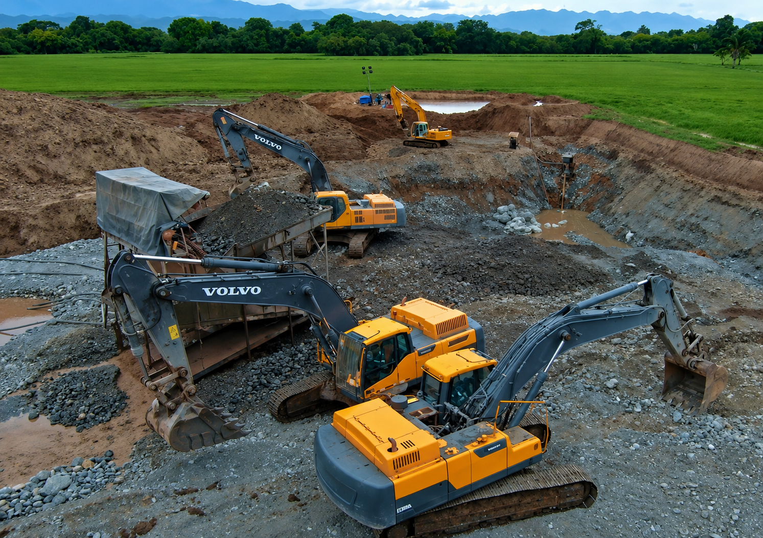 Minería en el Huila